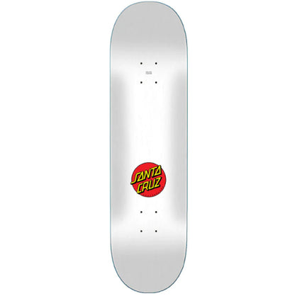 Santa Cruz Screaming Hand Skateboard Deck White 8.25"