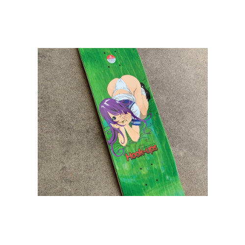 Hook-Ups School Girl Mika Skateboard Deck 8.5"