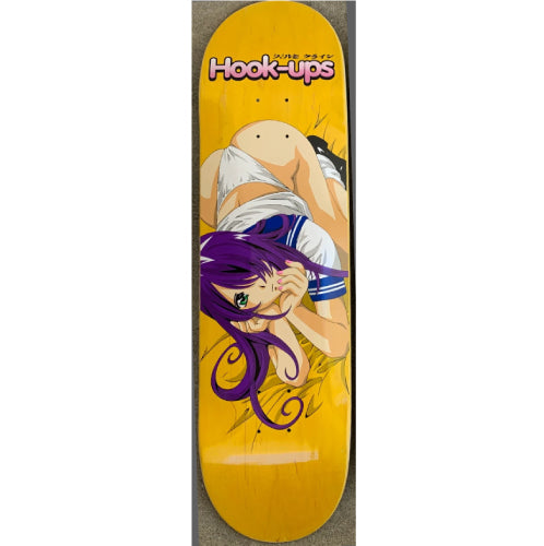 Hook-Ups School Girl Mika Skateboard Deck 8.5"