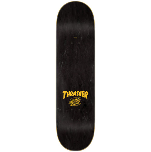 Santa Cruz X Thrasher Screaming Flame Logo Skateboard Deck 8.25"
