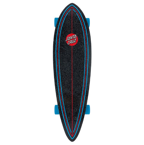 Santa Cruz Screaming Hand Pintail Longboard Complete 33.0" top