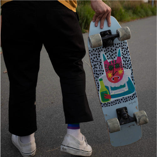 Landyachtz Dinghy Shape 9 Chartreuse Complete 28.5"