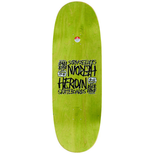 Heroin Shellraiser 3 Skateboard Deck 10.75"