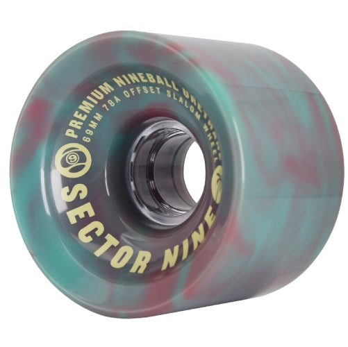Sector 9 Nineballs Skateboard Wheels 69MM 78A sherbet 2