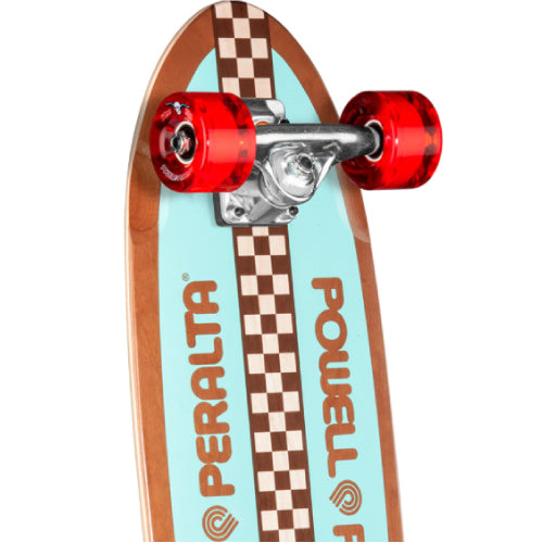 Powell Peralta Sidewalk Surfer Retro Checker Cruiser Complete 28.2"