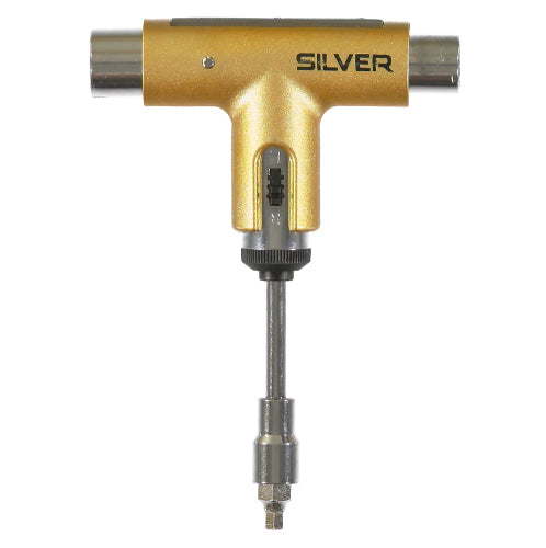 Silver Premium Skateboard Tool - Gold/Silver