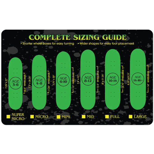 Creature Galaxy Complete Skateboard 7.8"