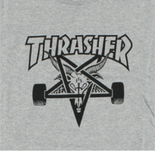 Thrasher Skategoat Tee - Grey