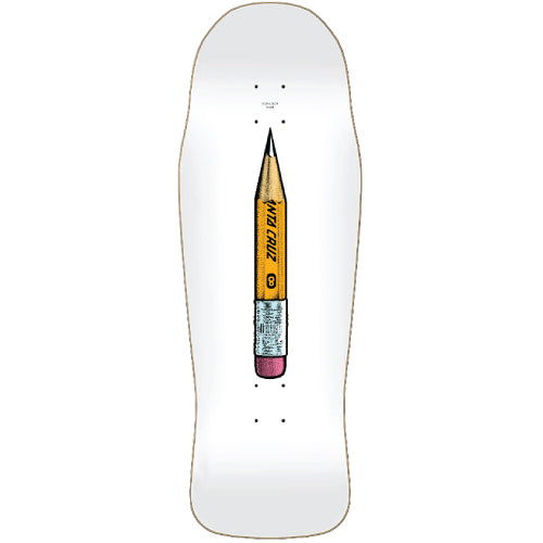 Santa Cruz Erick Winkowski Sketchbook Shaped Skateboard Deck 10.34"