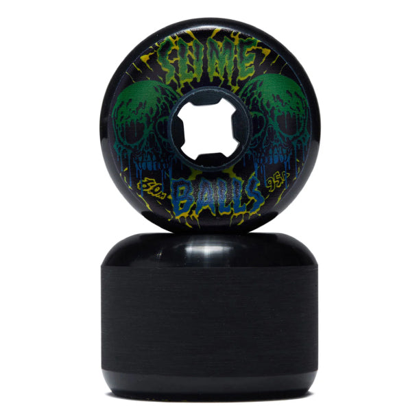 Santa Cruz Slime Balls Skull Vomits Skateboard Wheels 60MM 95A stack