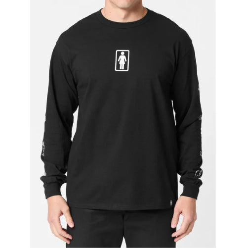 Girl X Hello Kitty 50th Anniversary Long Sleeve - Black