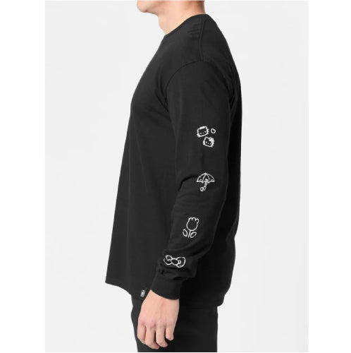 Girl X Hello Kitty 50th Anniversary Long Sleeve - Black