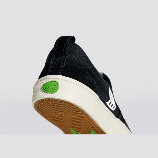 Cariuma Slip On Pro Skateboarding Shoe - Black/Ivory