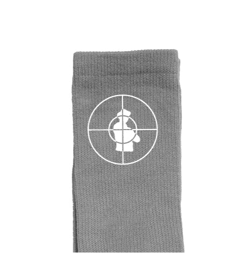 Lakai X Public Enemy Crew Socks - Smoke/Black
