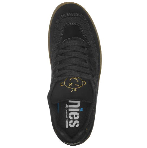 Etnies Snake Skate Shoe - Black/Gum top
