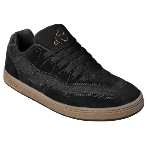 Etnies Snake Skate Shoe - Black/Gum profile