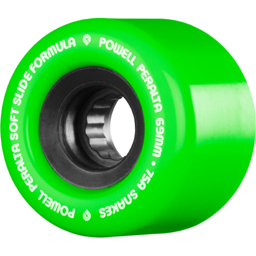 Powell Peralta Snakes Wheels 69MM 75A green