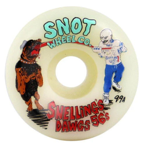 Snot Snelling Dogs Conical Wheels Glow in the Dark 56MM 99A