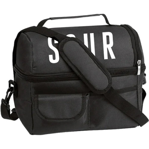 Sour Solution Cooler Bag - Black/White