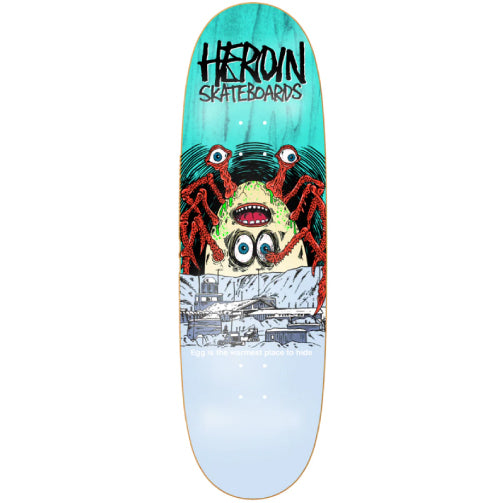 Heroin Space Egg 2 Skateboard Deck 9.4"