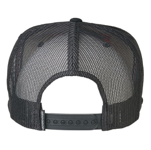 Independent Span Trucker Snapback Hat - Black