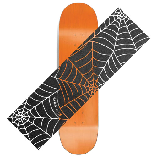 Hard Luck Spiderweb Black, Clear Griptape