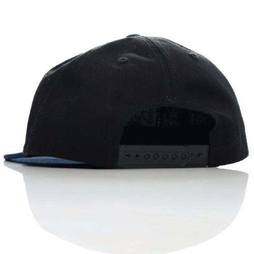Baker Spike Snapback Hat - Black/Navy