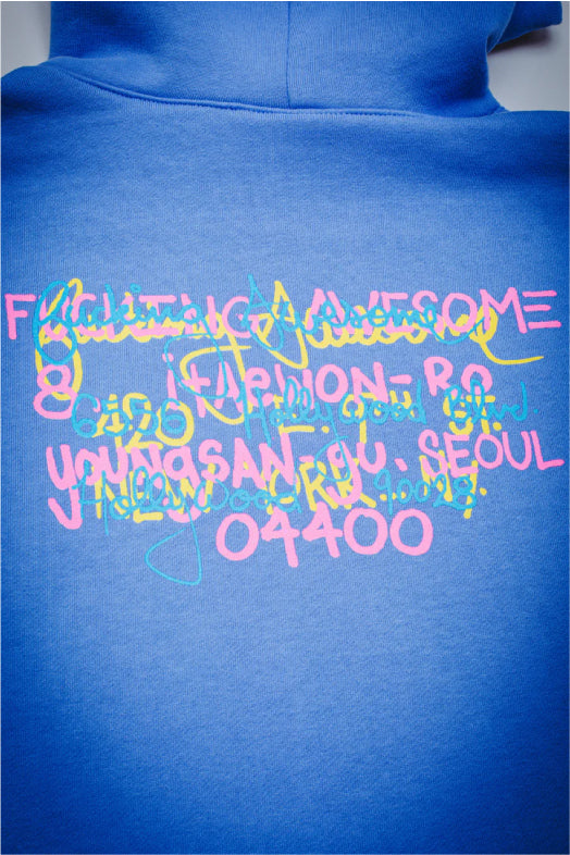 FA Spike Test Print Store Hoodie - Granada Sky