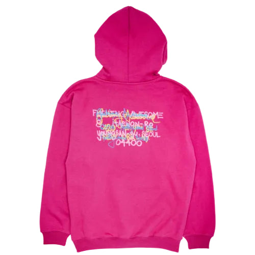 FA Spike Test Print Store Hoodie - Magenta