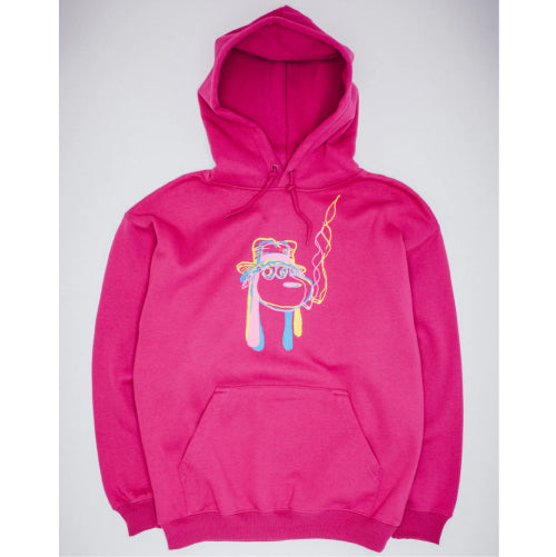 FA Spike Test Print Store Hoodie - Magenta