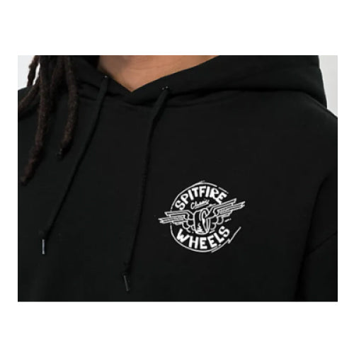 Spitfire Gonz Flying Classic Hoodie - Black
