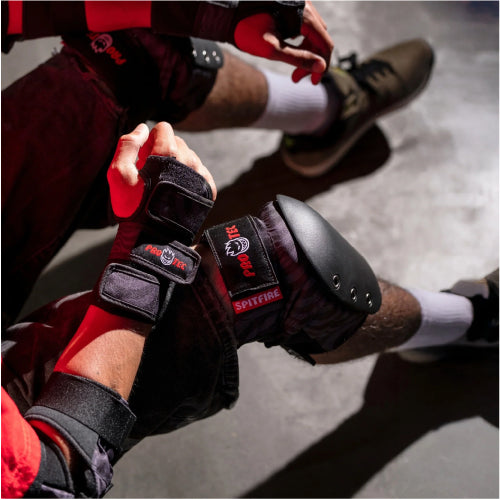Pro-Tec X Spitfire Street 3-Pack Open Back Pad Set