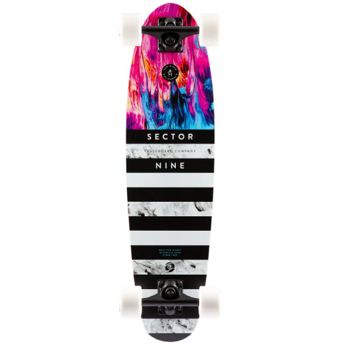 Sector 9 Splash Snapback Cruiser Complete 30.0"