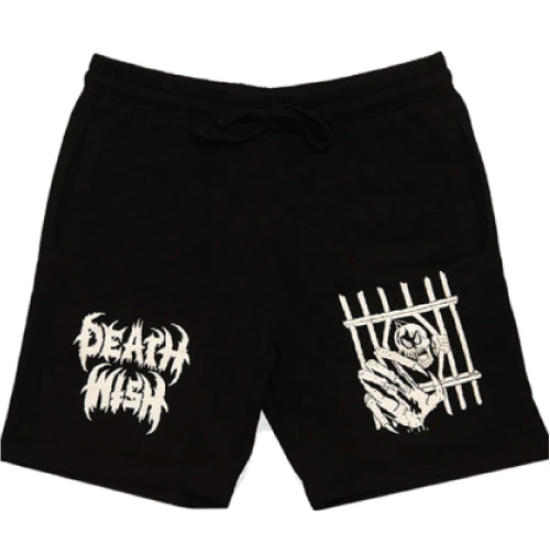 Deathwish Spookies Sweat Shorts - Black