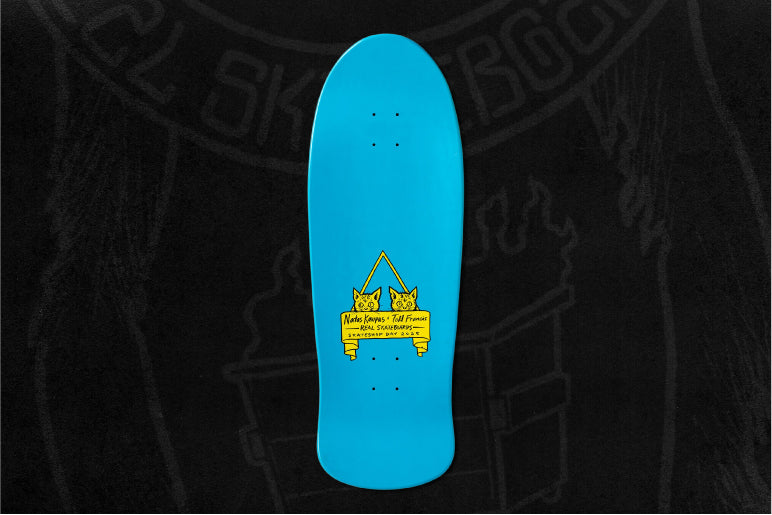 Real Natas Kaupas X Todd Francis SSD25 Panther Skateboard Deck 10.91"