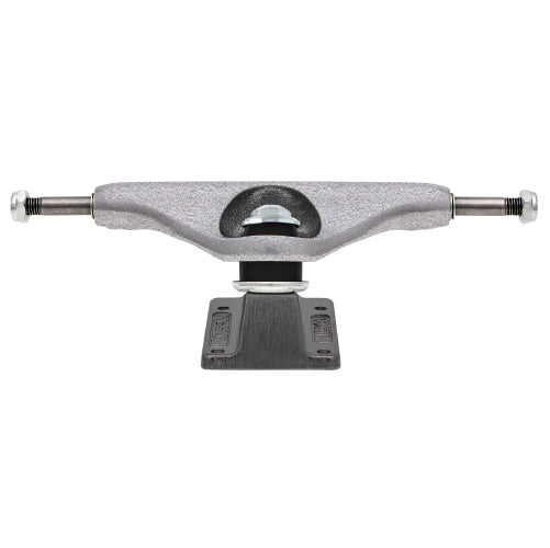 Independent Stage 11 Industrial Inverted Raw Silver/Trans Black Standard Trucks (Set of 2)