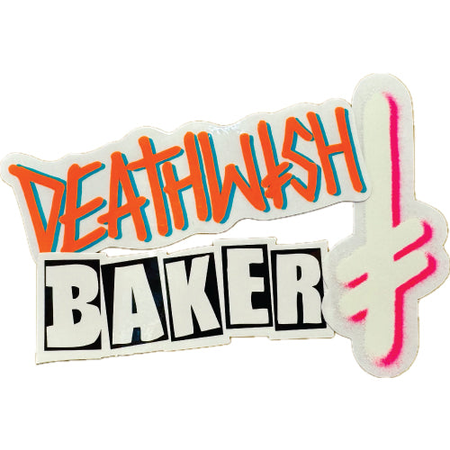 Baker Deathwish Sticker Pack