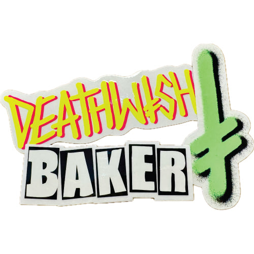 Baker Deathwish Sticker Pack