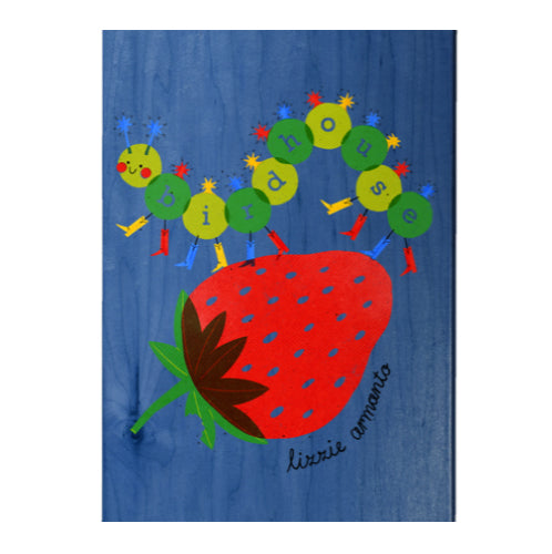 Birdhouse Armanto Strawberry Skateboard Deck 8.25" graphic