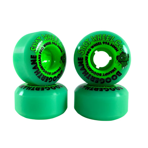 Snot Swampy Gator Boogerthane Wheels Green/Glow 54MM 99A