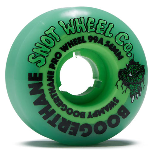 Snot Swampy Gator Boogerthane Wheels Green/Glow 54MM 99A