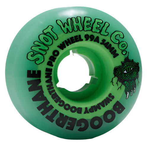 Snot Swampy Gator Boogerthane Wheels Green/Glow 54MM 99A