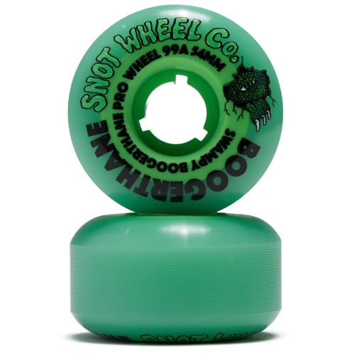 Snot Swampy Gator Boogerthane Wheels Green/Glow 54MM 99A