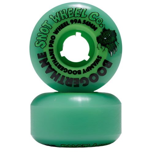 Snot Swampy Gator Boogerthane Wheels Green/Glow 54MM 99A