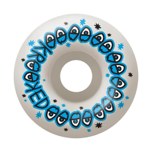 Krooked Sweatpants Complete Skateboard White 7.5" wheels