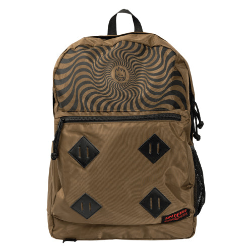 Spitfire Bighead Swirl Backpack - Brown/Black
