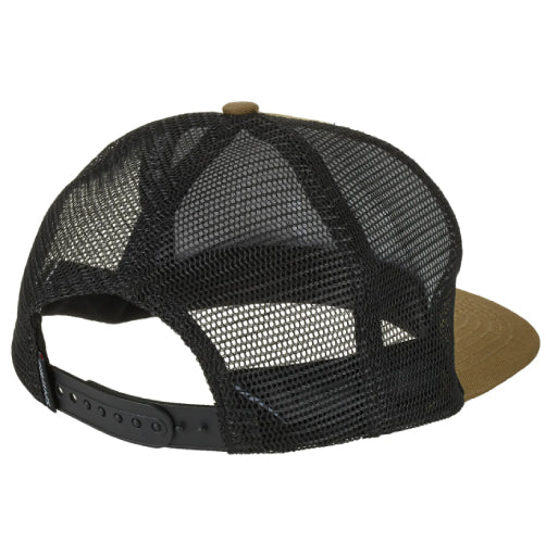 Spitfire Classic '87 Swirl Patch Snapback Trucker Hat - Olive/Black