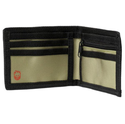 Spitfire Classic '87 Swirl Bi-Fold Wallet - Tan/Black