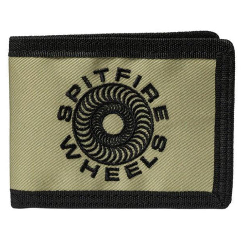 Spitfire Classic '87 Swirl Bi-Fold Wallet - Tan/Black