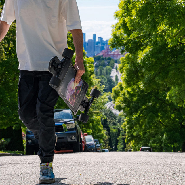 Landyachtz Switchblade 38 Crown Peak Complete 38.0" skate